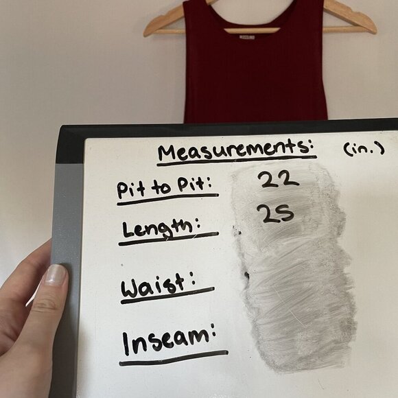 Mossimo bright red tank top sleeveless athletic shirt open back detail size S - Picture 5 of 7